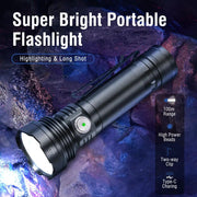BORUIT ET28 Super Bright Led Torch Rechargeable Compact Flashlight IPX65 by China Dropship