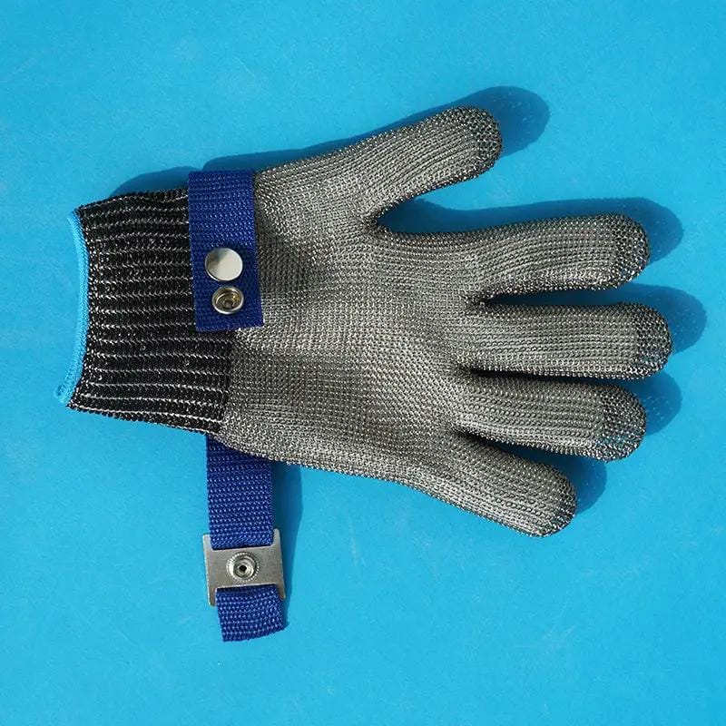 Zendrop Grade 5 Cut-Resistant Stainless Steel Wire Gloves For Kitchen And DIY Grade 5 Cut Resistant Stainless Steel Wire Gloves