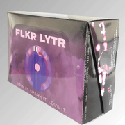 Clipper Flkr Lytr Display Box Navy Blue 25 Count For Lighters by Action Outdoors Limited