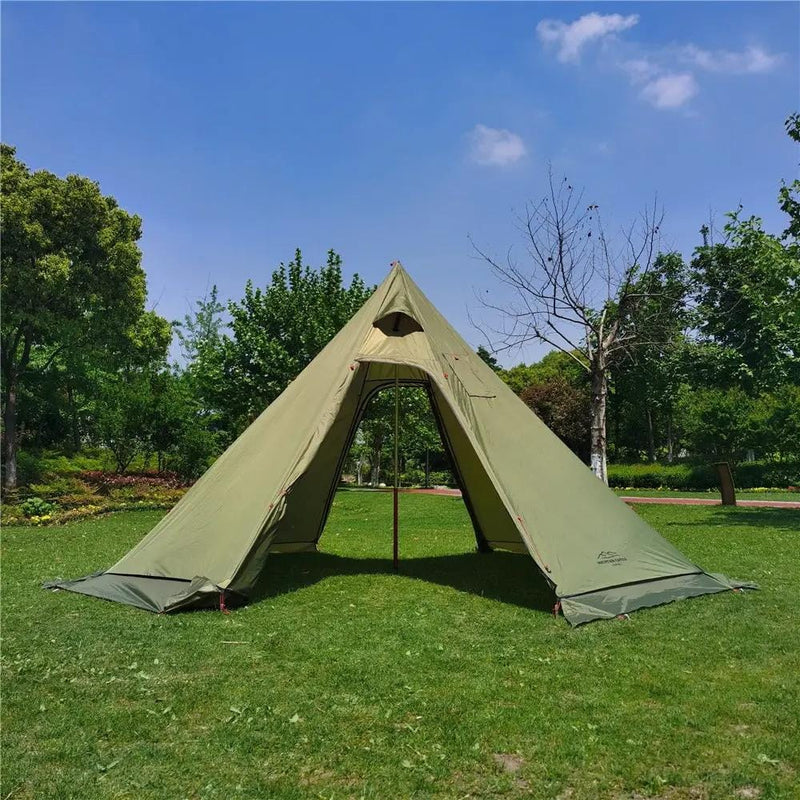 Mead's Supply & Equipment Outfitters limited 400PRO Winter Snow Tent With Aluminum Poles And Snow Skirt 400cm Diameter 400PRO Winter Snow Tent With Aluminum Poles