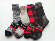 12 Pairs Thermal Socks Work Socks Cushioned Mixed Colour & Pattern by dealonline.co.nz