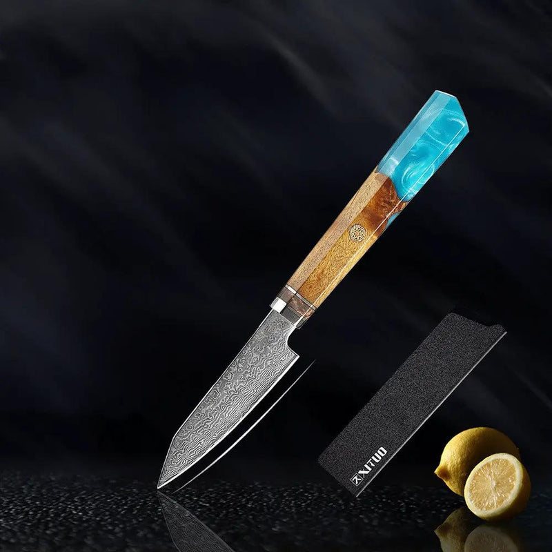 Kitchen Set Knife Damascus Steel Kitchen Knife Kitchen Knife Chef Knife Santoku Knife Japanese Knife Kitchen Tool A by China Dropship
