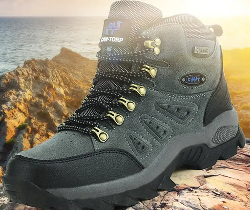 Unisex High-Top Outdoor Hiking Shoes - Waterproof Trail Boots for Men and Women | All-Terrain by Mead's Supply & Equipment Outfitters limited
