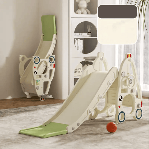 dealonline.co.nz dealonline.co.nz Kids Slide with Basket Ball Kids Indoor Outdoor Slide With Ball Playset