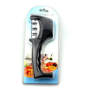Household Hand-held Three-segment Fast Sharpening Blade Diamond Knife Slicker Double Ceramic Plastic Box by China Dropship