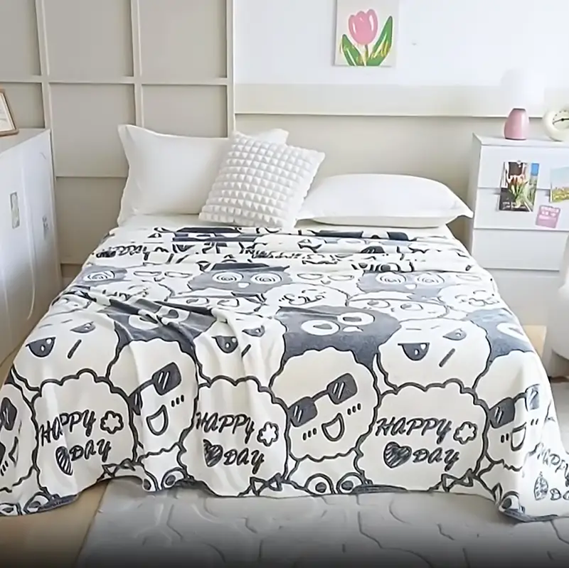Fleece Blanket Soft Comfy Plush Winter Warm 200cm by dealonline.co.nz