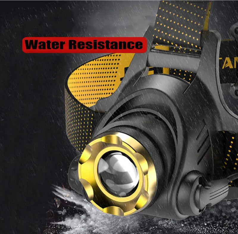 3Modes LED Headlamp Camping Headlight Head Torch USB Rechargeable Headlight Lamp by China Dropship