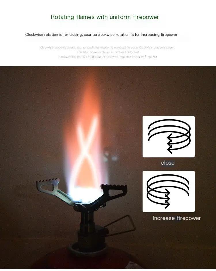 BRS-3000T Portable Outdoor Titanium Gas Stove by Mead's Supply & Equipment Outfitters limited