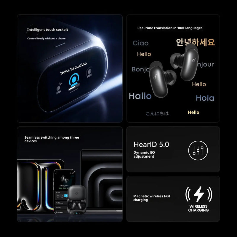 Action Outdoors Limited AI Noise-Canceling Bluetooth Headphones AI Noise-Canceling Bluetooth Headphones