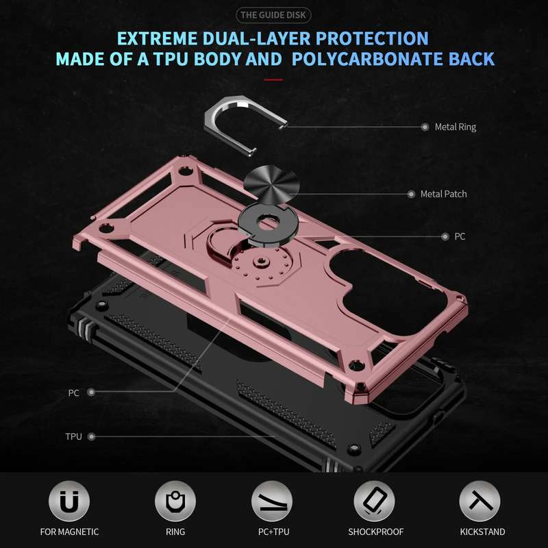 Samsung S25 Ultra Case - Rose Gold by salelink.co.nz