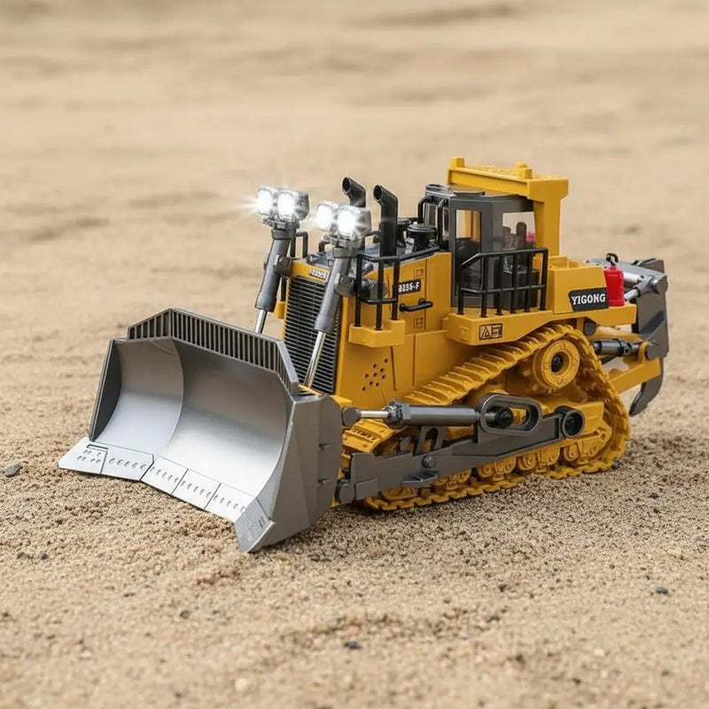 Remote Control Engineering Vehicles Series - 1:24 Bulldozer 9 Channels 2.4G by dealonline.co.nz