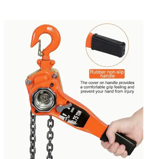 0.75T 3M Lever Block Chain Hoist by salelink.co.nz