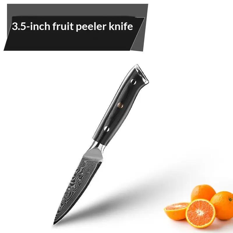 Damascus G10 Handle Household Chefs Knife For Slicing Meat And Vegetables Small Kitchen Knife by China Dropship