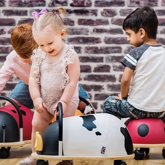 Cow Wheely Bug Ride On – Wheely Bugs | Toddler Ride On Toy by Curious Moonbeam