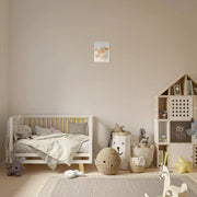Fluffy Sheep Asleep by Blank Wall Print Shop