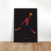 Spidey x Jordan Limited Edition by Blank Wall Print Shop