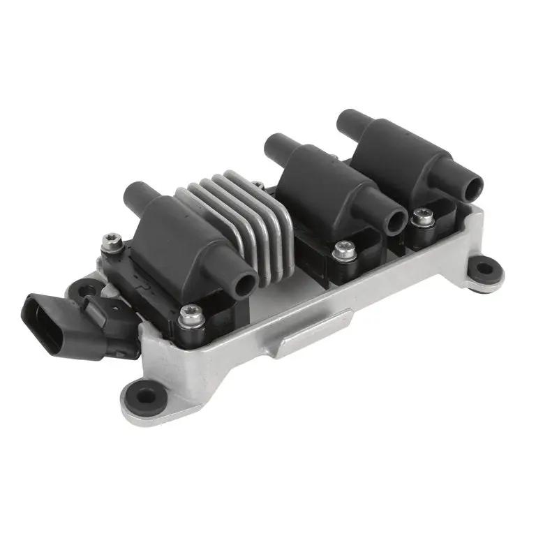 078905104 Ignition Coil Black Silver Tone for Audi A4 A6 A8 Skoda Superb VW Passat by JBH AUTO PARTS