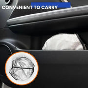 Large Silver Car Sunshade Foldable Double-Circle by dealonline.co.nz