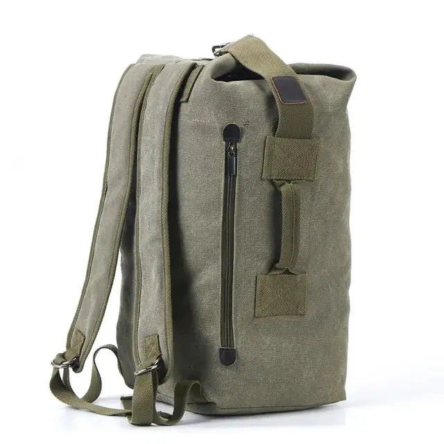 Waterproof Canvas Hiking Backpack - High Capacity Travel Pack in 2 Sizes | Outdoor Adventure Rucksack by Mead's Supply & Equipment Outfitters limited