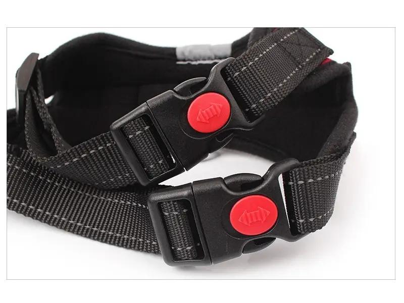 Dog Harness Set Pet Adjustable Chest Strap Walking Collar Vest by dealonline.co.nz