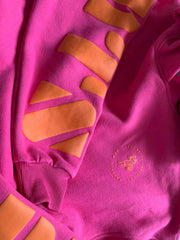 Raspberry Affiliation Hoodie by The Brave Pants Company