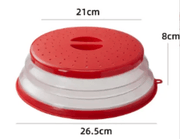 Collapsible High Temperature Microwave Splash Cover for Mess Free Cooking by Action Outdoors Limited