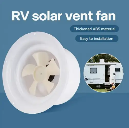 RV Solar Ventilation Fan Solar Powered Ceiling Vent with Fan by salelink.co.nz