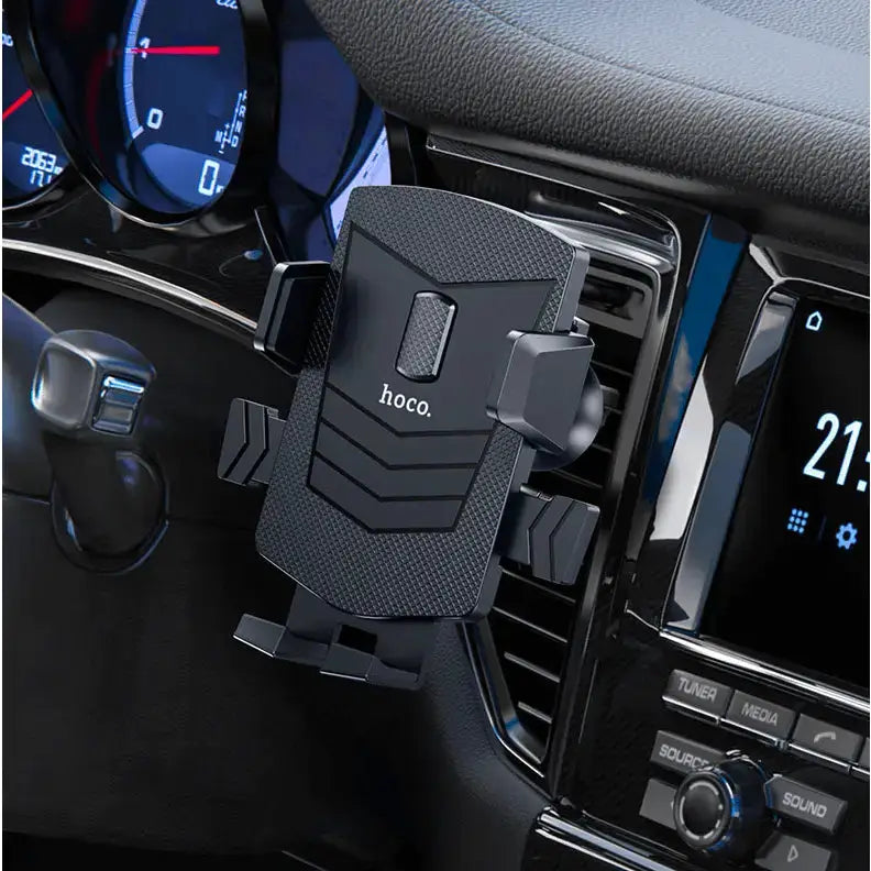 techplus CA86 Car Air Vent Phone Holder | Strong Grip Universal Mount CA86 Car Air Vent Phone Holder With Strong Grip