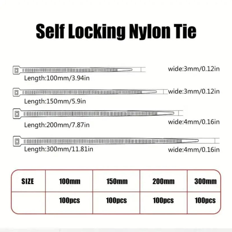 Cable Ties (available in 4 sizes) by 9eight5