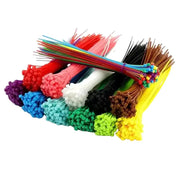 Habicare Multicolour Nylon Cable Ties 100/150/200mm Self-Locking Multicolour Nylon Cable Ties 100/150/200mm Self-Locking