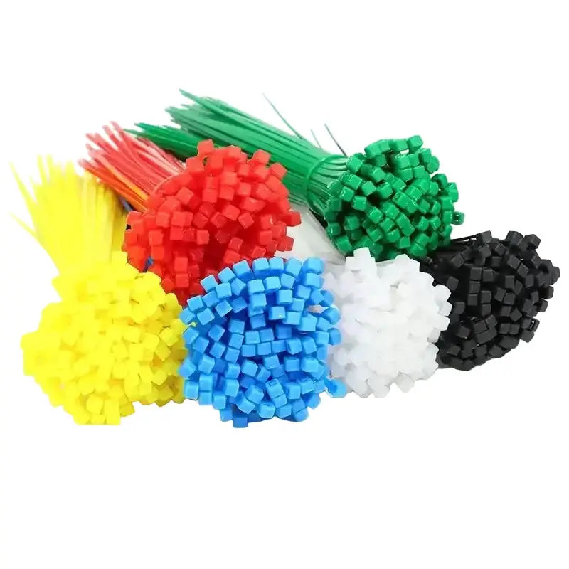 Habicare Multicolour Nylon Cable Ties 100/150/200mm Self-Locking Multicolour Nylon Cable Ties 100/150/200mm Self-Locking