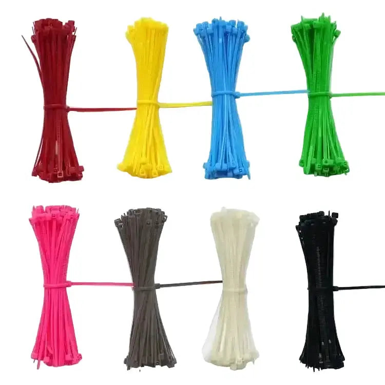 Habicare Multicolour Nylon Cable Ties 100/150/200mm Self-Locking Multicolour Nylon Cable Ties 100/150/200mm Self-Locking