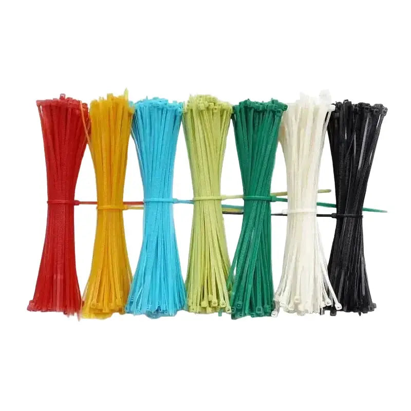 Habicare Multicolour Nylon Cable Ties 100/150/200mm Self-Locking Multicolour Nylon Cable Ties 100/150/200mm Self-Locking