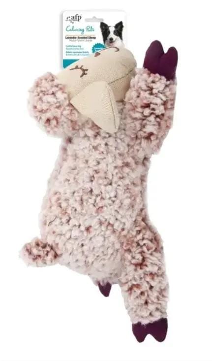 Animal Addiction Limited Dog Toy All For Paws Calming Pals - Lavender Scent Sheep ( 26.5 × 14 × 11 cm) All For Paws Calming Pals - Lavender Scent Sheep ( 26.5 × 14 × 11 cm)
