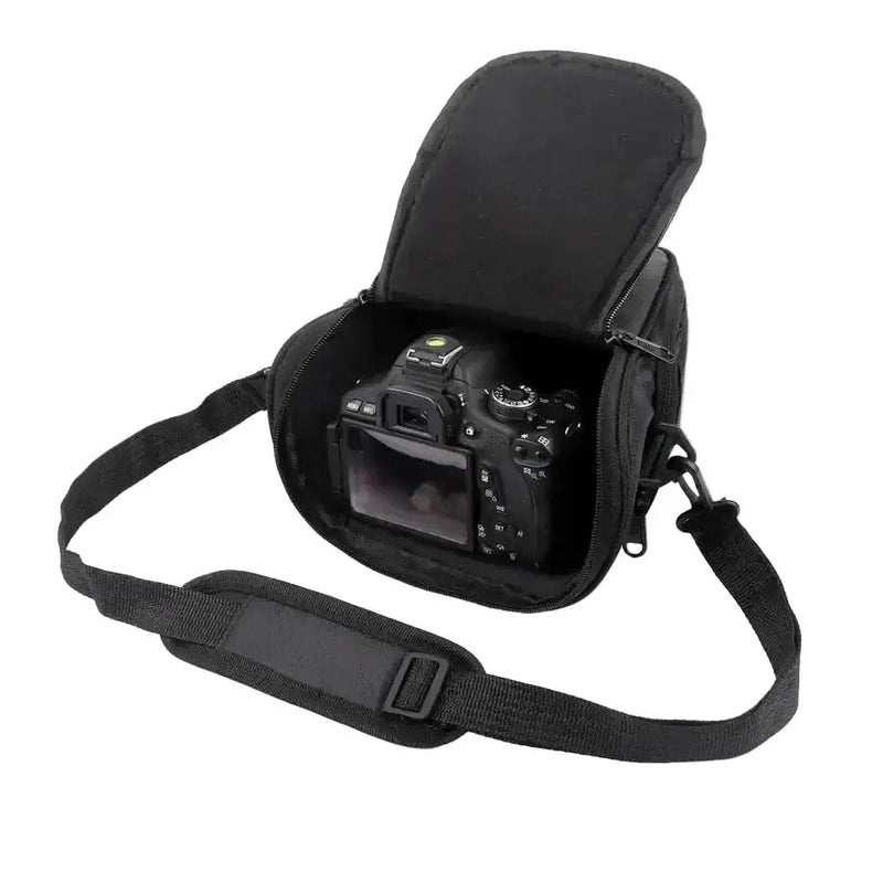 Habicare Compact Camera Case Bag for Canon Nikon Sony and More with Shoulder Strap Habicare Compact Camera Case Bag With Shoulder Strap