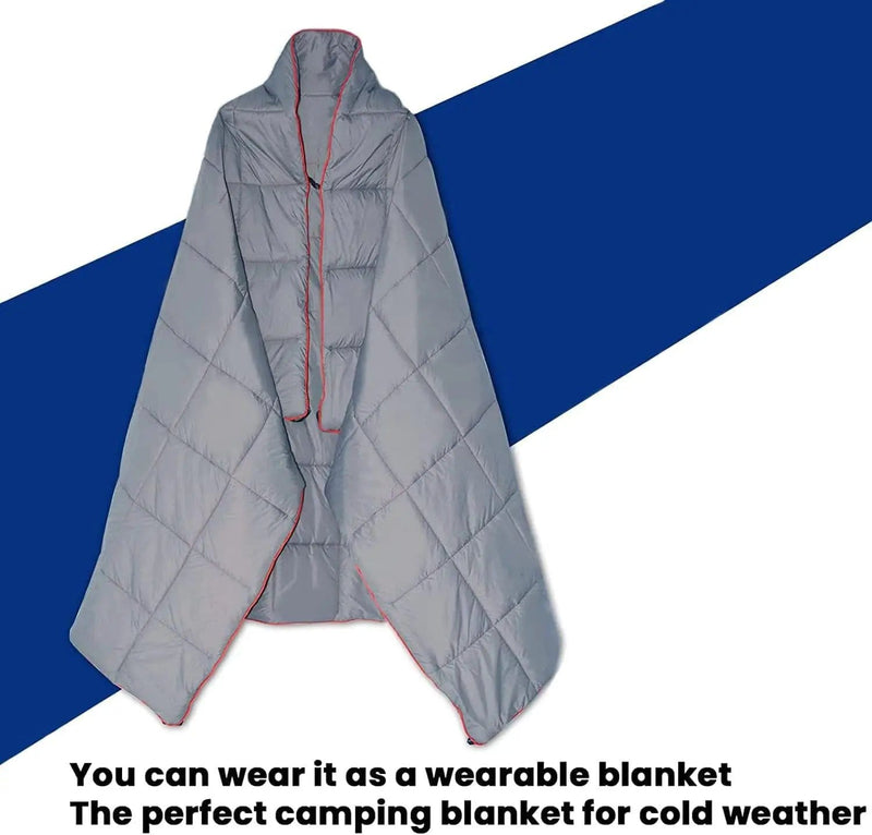 SportZone.co.nz Home & Garden > Rugs > Outdoor Rugs Camping Quilt Blanket NZ | Lightweight Outdoor Sleeping Blanket - Grey Camping Quilt Blanket NZ | Lightweight Outdoor Sleeping Blanket - Grey