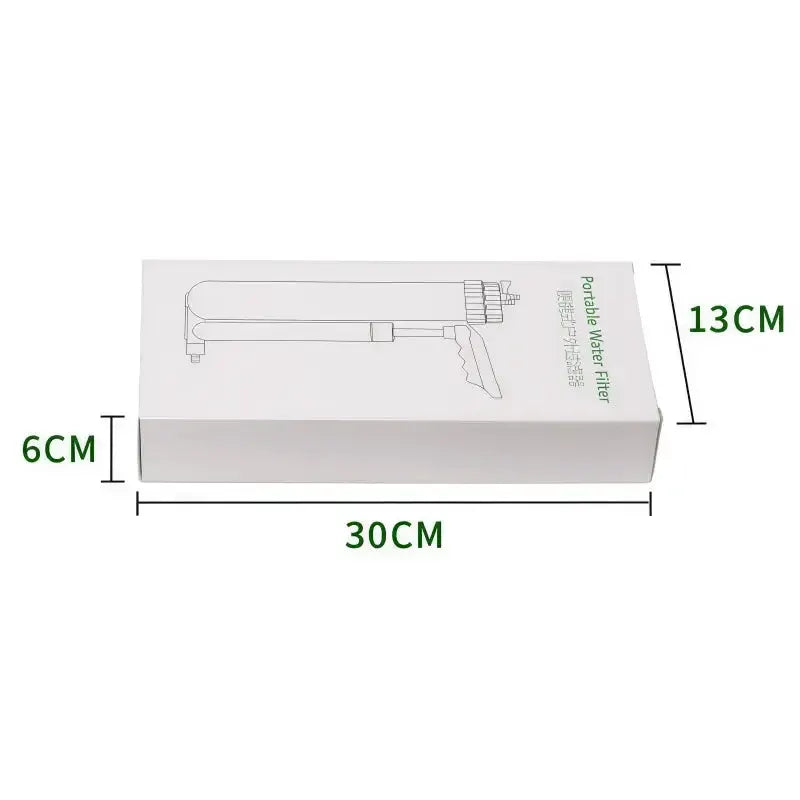 Portable Outdoor Water Purifier Filter Pump by Habicare