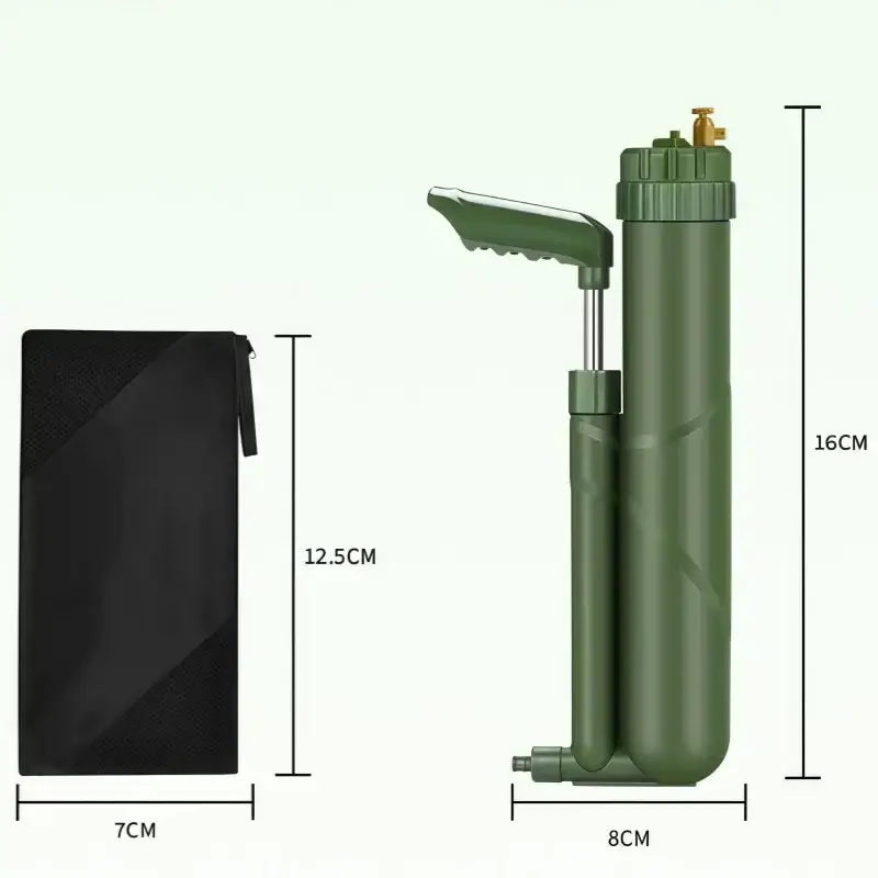 Portable Outdoor Water Purifier Filter Pump by Habicare