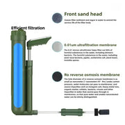 Portable Outdoor Water Purifier Filter Pump by Habicare