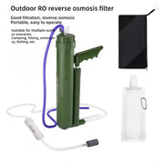 Portable Outdoor Water Purifier Filter Pump by Habicare