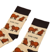 Barekind NZ Socks Save the Capybara Bamboo Socks Save the Capybara Bamboo Socks
