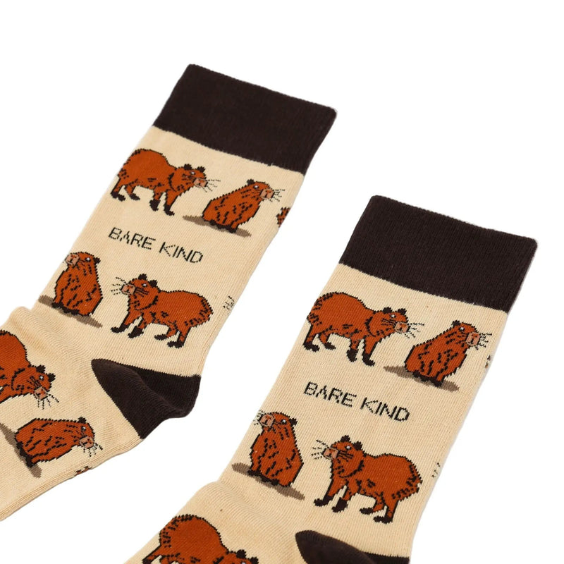 Barekind NZ Socks Save the Capybara Bamboo Socks Save the Capybara Bamboo Socks