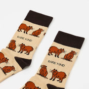 Save the Capybara Bamboo Socks by Barekind NZ