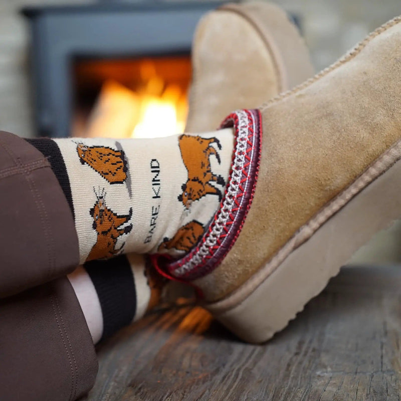 Barekind NZ Socks Save the Capybara Bamboo Socks Save the Capybara Bamboo Socks