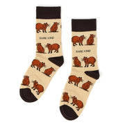 Barekind NZ Socks Save the Capybara Bamboo Socks Save the Capybara Bamboo Socks