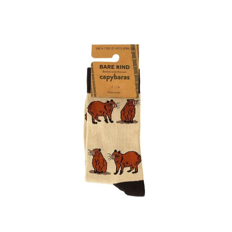 Barekind NZ Socks Save the Capybara Bamboo Socks Save the Capybara Bamboo Socks