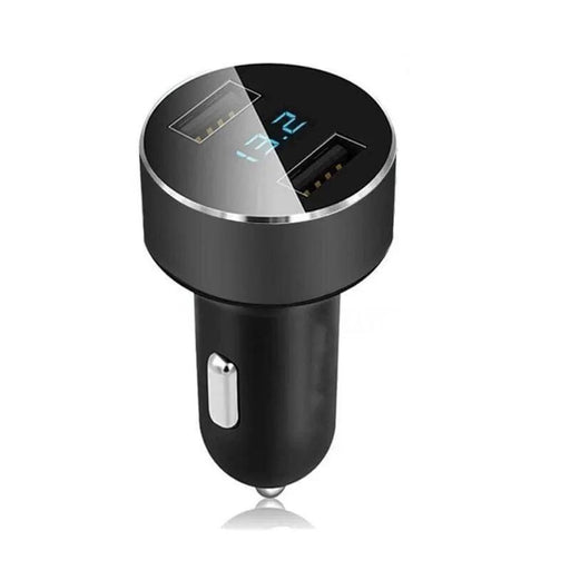 Car Charger with LED Voltmeter Display by 9eight5