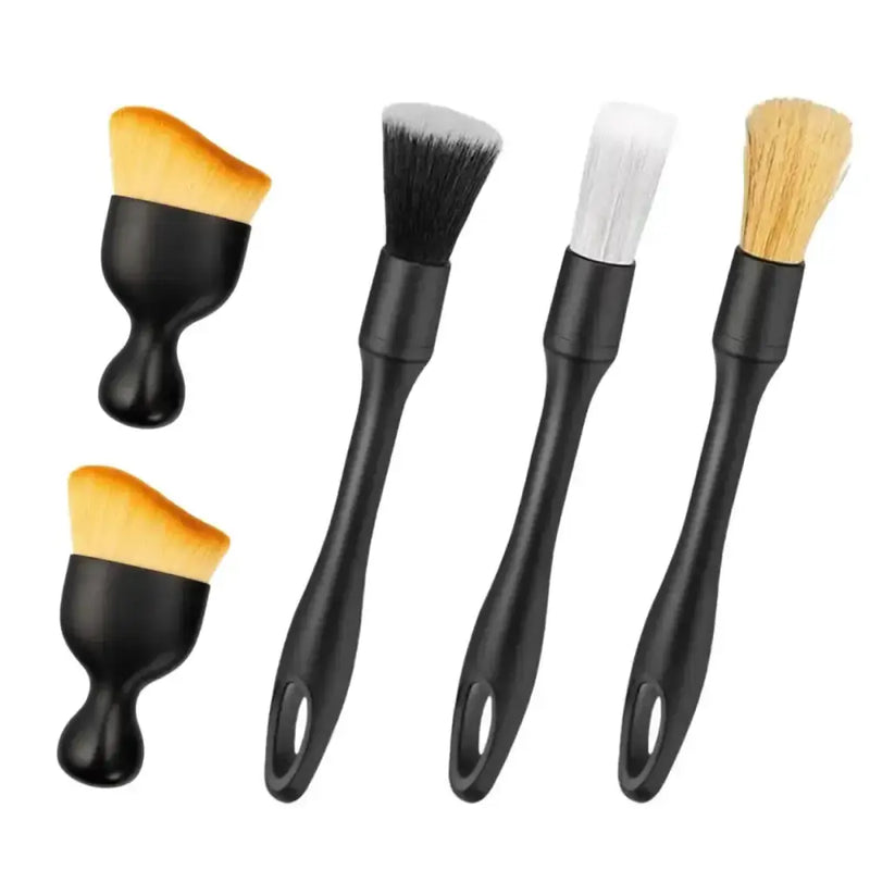 Car Detailing Brush Set (4–5PCS) by Habicare