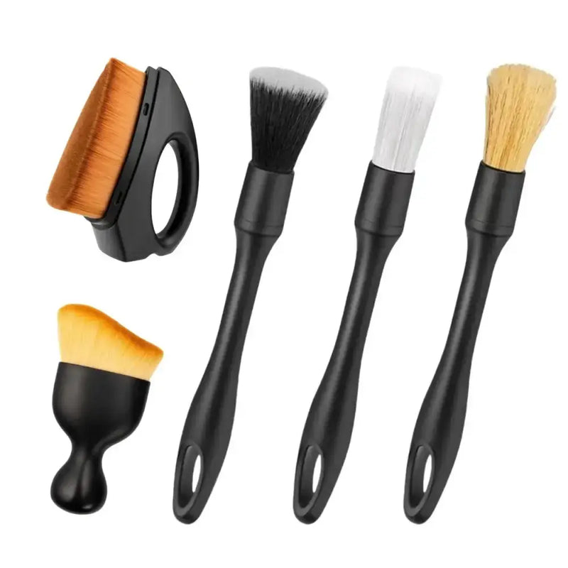 Car Detailing Brush Set (4–5PCS) by Habicare