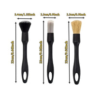 Car Detailing Brush Set (4–5PCS) by Habicare